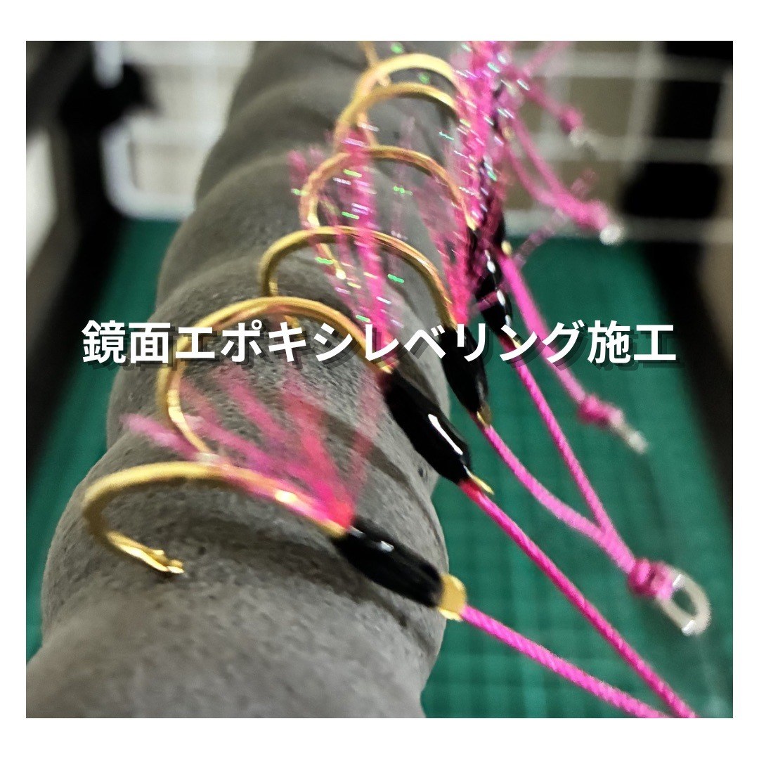 【5組セット】TGベイト100g用 アシストフック 金針ツイン - 画像 (3)